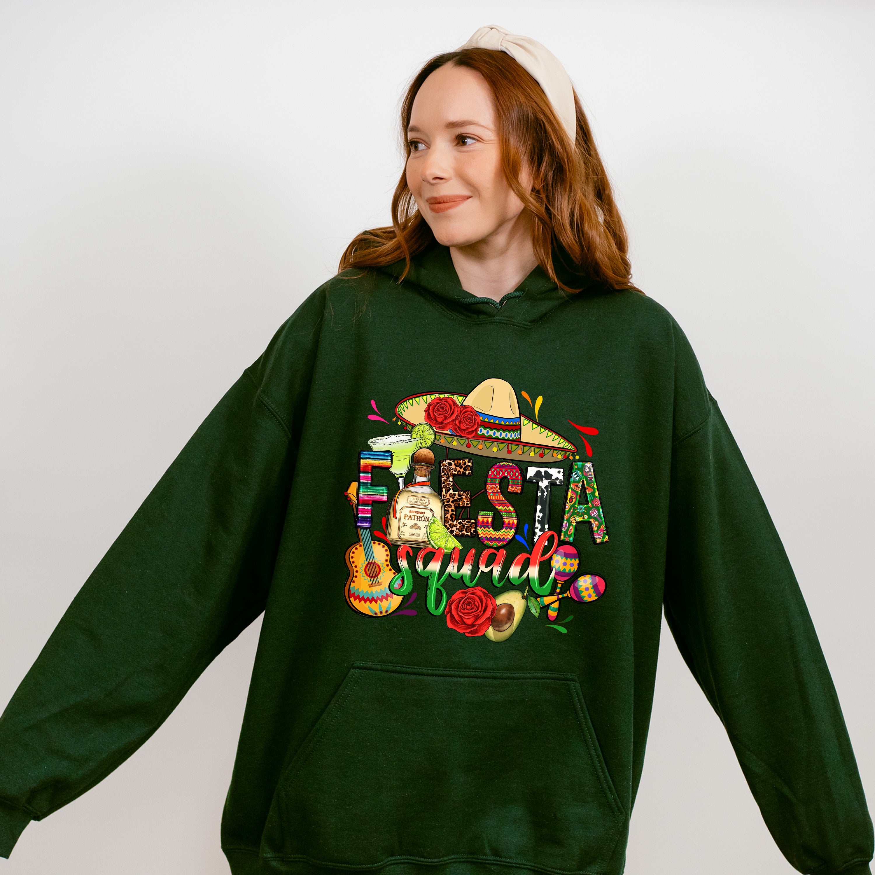 Fiesta And Tequila Cinco De Mayo Unisex Crewneck T-Shirt Sweatshirt Hoodie