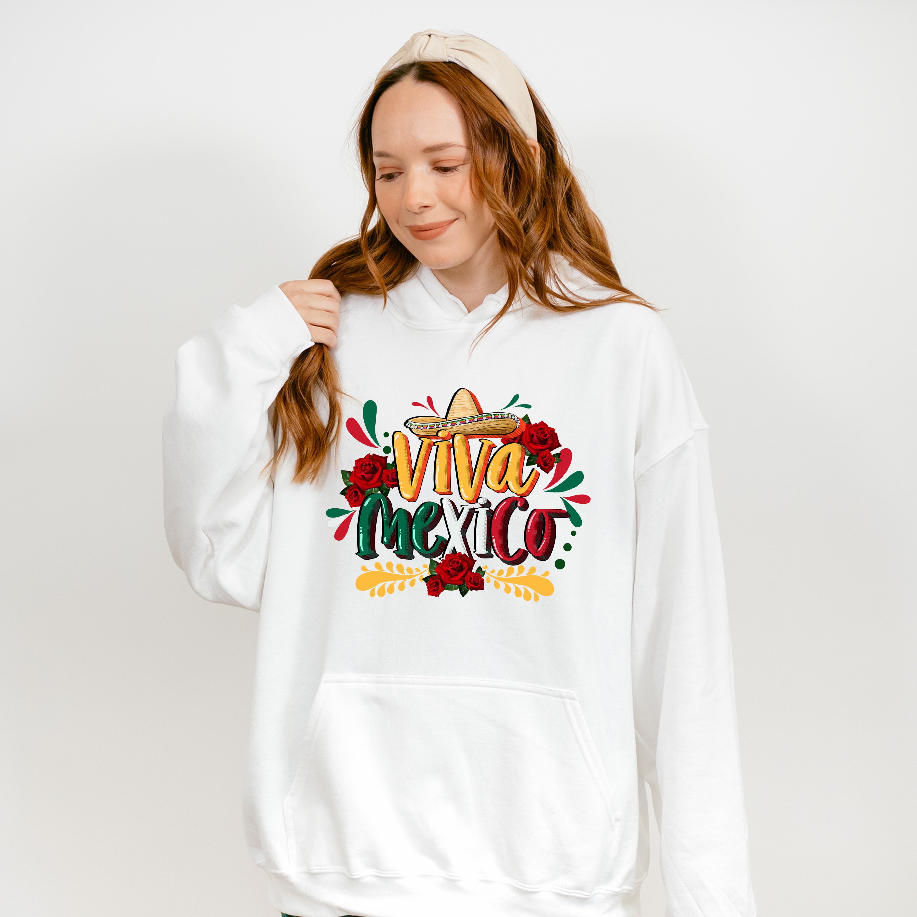 Viva Mexico Cinco De Mayo Unisex Crewneck T-Shirt Sweatshirt Hoodie