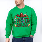 Taco Fiesta Squad Cinco De Mayo Unisex Crewneck T-Shirt Sweatshirt Hoodie
