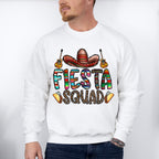 Taco Fiesta Squad Cinco De Mayo Unisex Crewneck T-Shirt Sweatshirt Hoodie