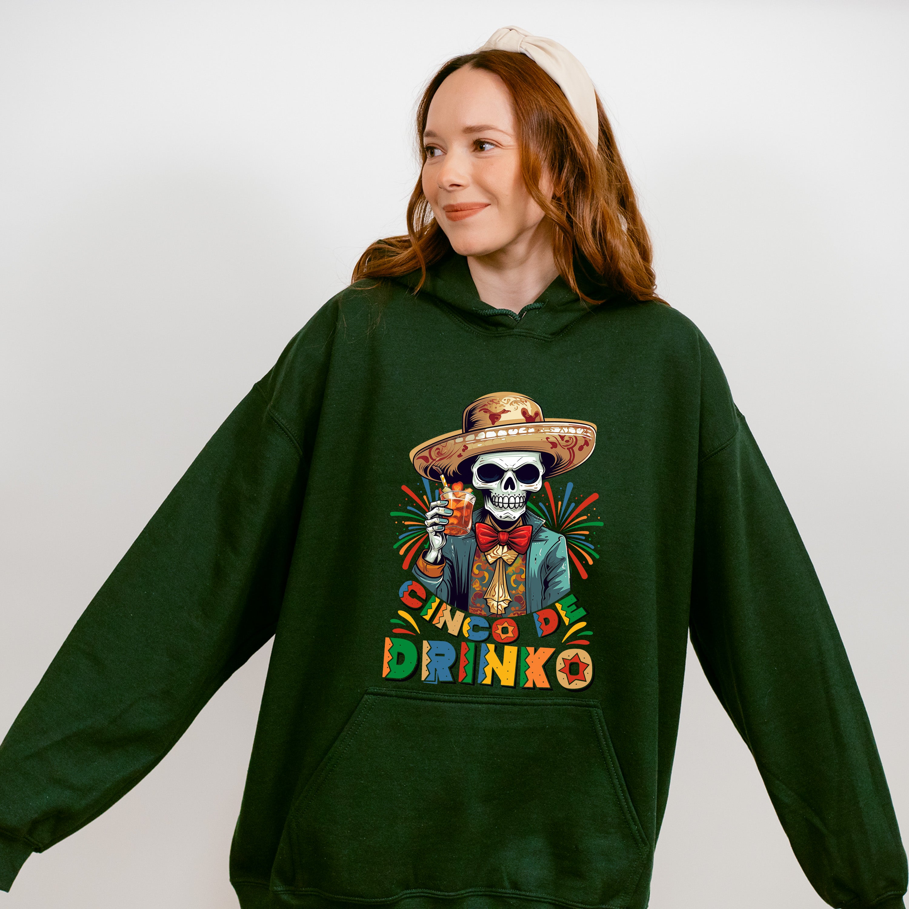 Cinco De Drinko Cinco De Mayo Unisex Crewneck T-Shirt Sweatshirt Hoodie