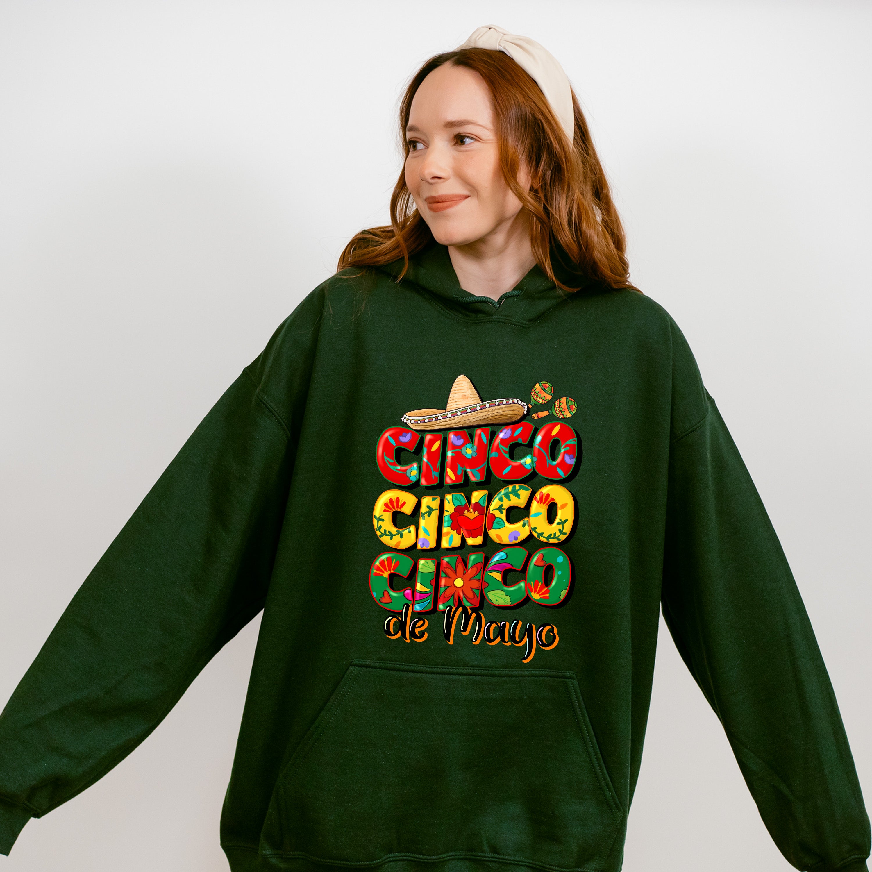 Sombrero Cinco De Mayo Unisex Crewneck T-Shirt Sweatshirt Hoodie