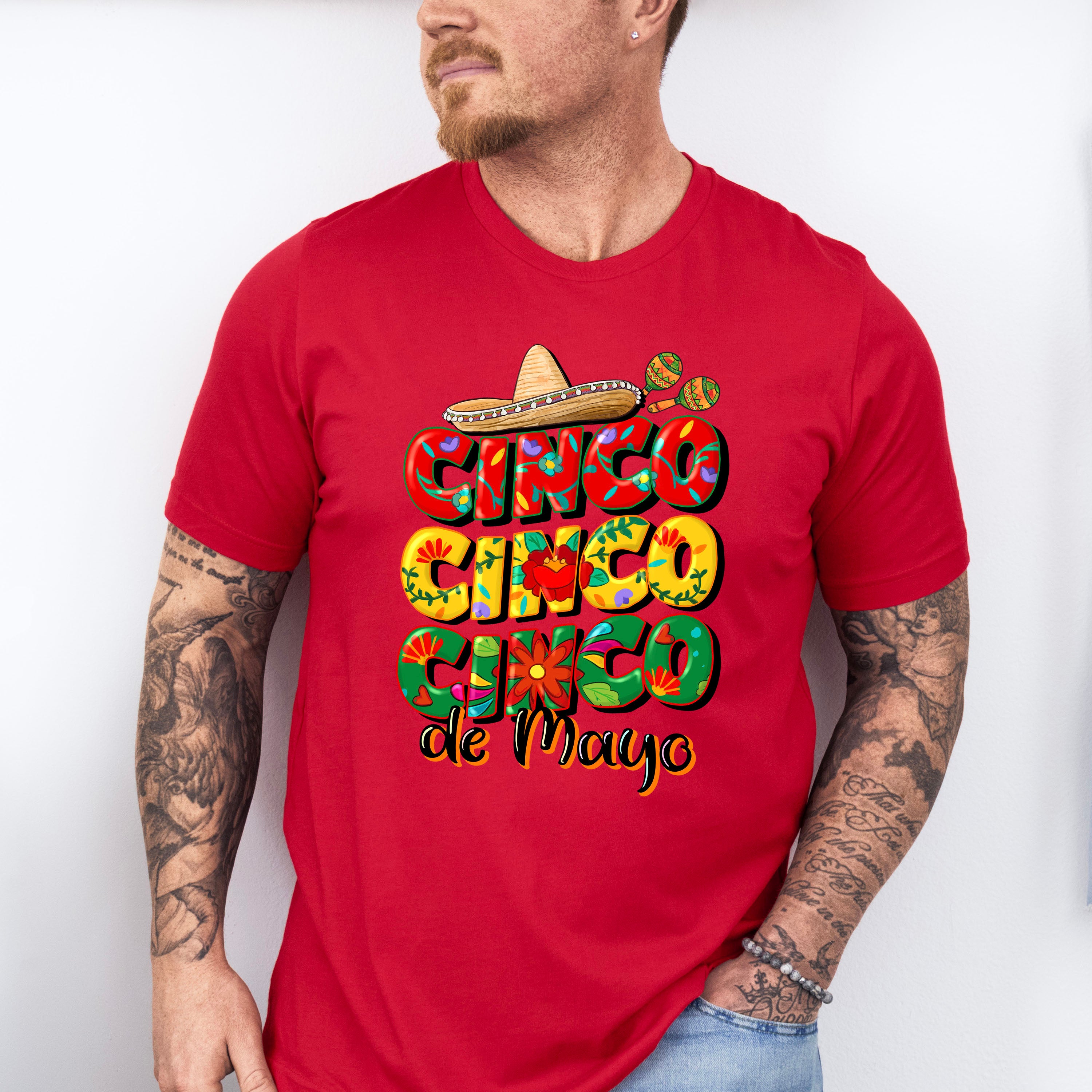 Sombrero Cinco De Mayo Unisex Crewneck T-Shirt Sweatshirt Hoodie