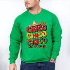 Sombrero Cinco De Mayo Unisex Crewneck T-Shirt Sweatshirt Hoodie
