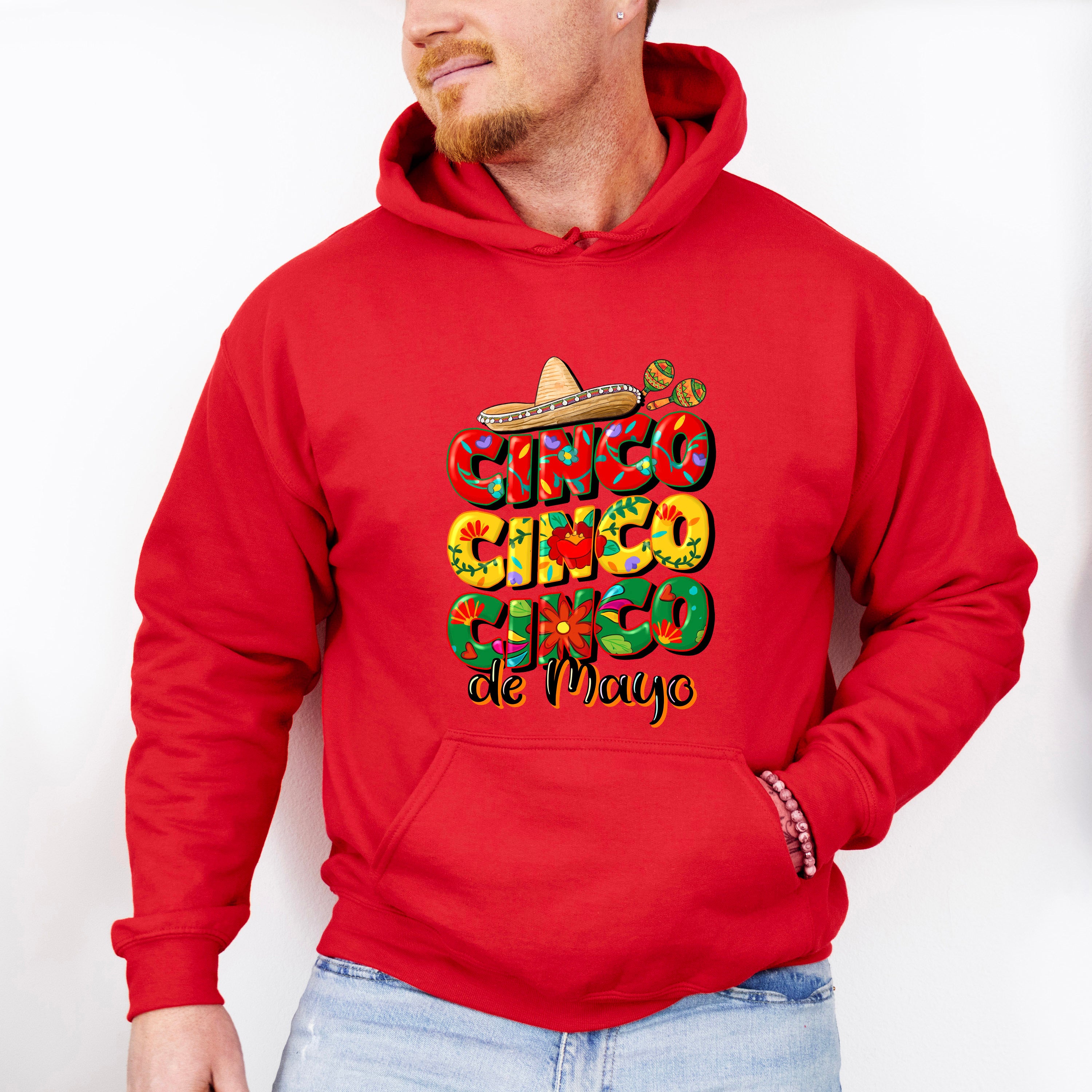 Sombrero Cinco De Mayo Unisex Crewneck T-Shirt Sweatshirt Hoodie