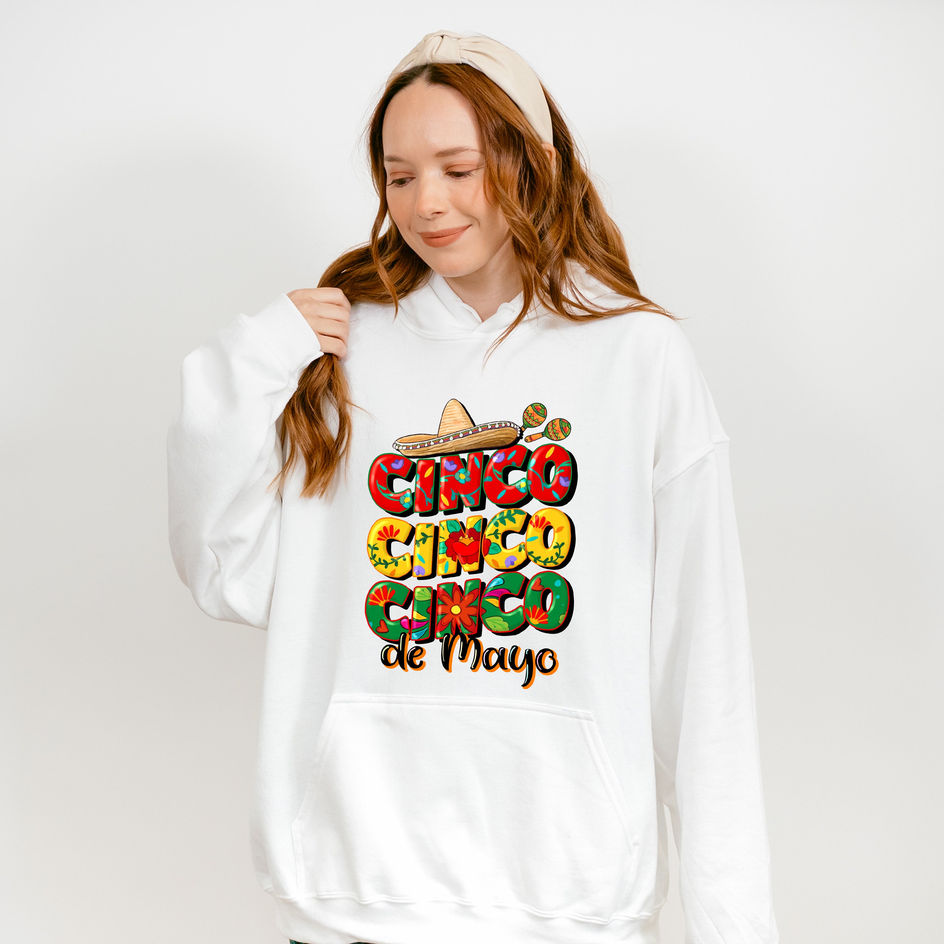 Sombrero Cinco De Mayo Unisex Crewneck T-Shirt Sweatshirt Hoodie