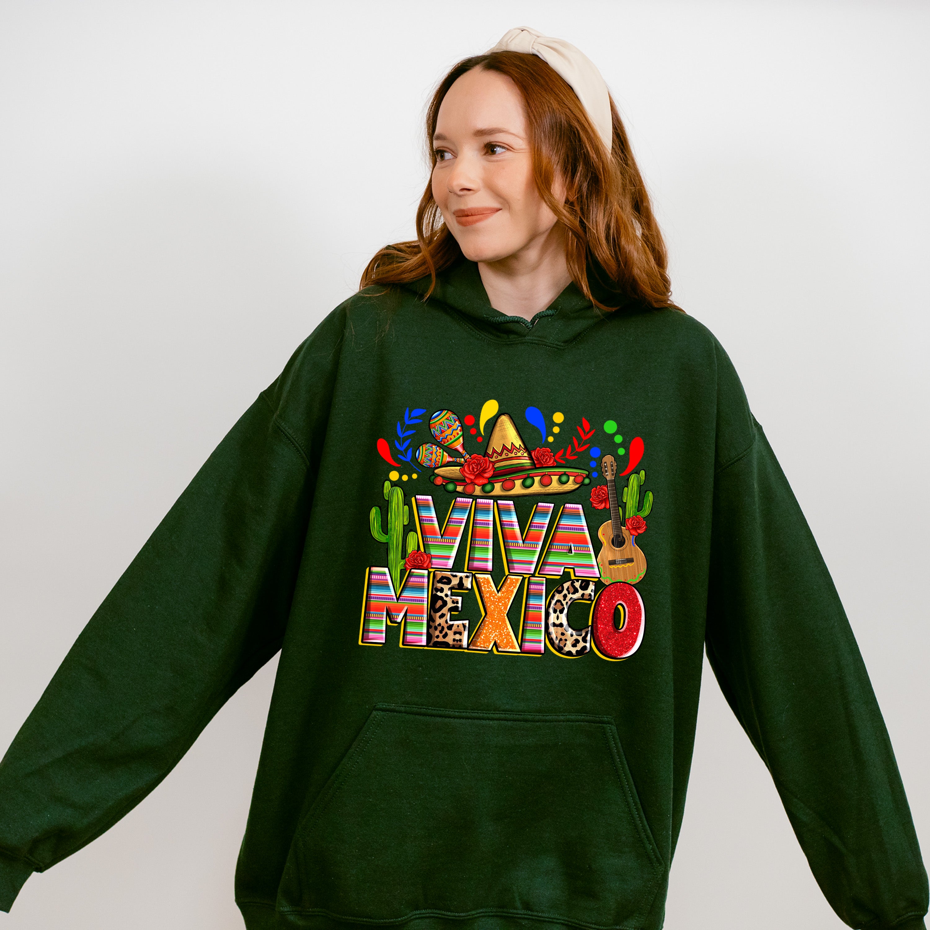 Viva Mexico Cinco De Mayo Unisex Crewneck T-Shirt Sweatshirt Hoodie