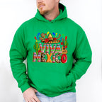 Viva Mexico Cinco De Mayo Unisex Crewneck T-Shirt Sweatshirt Hoodie