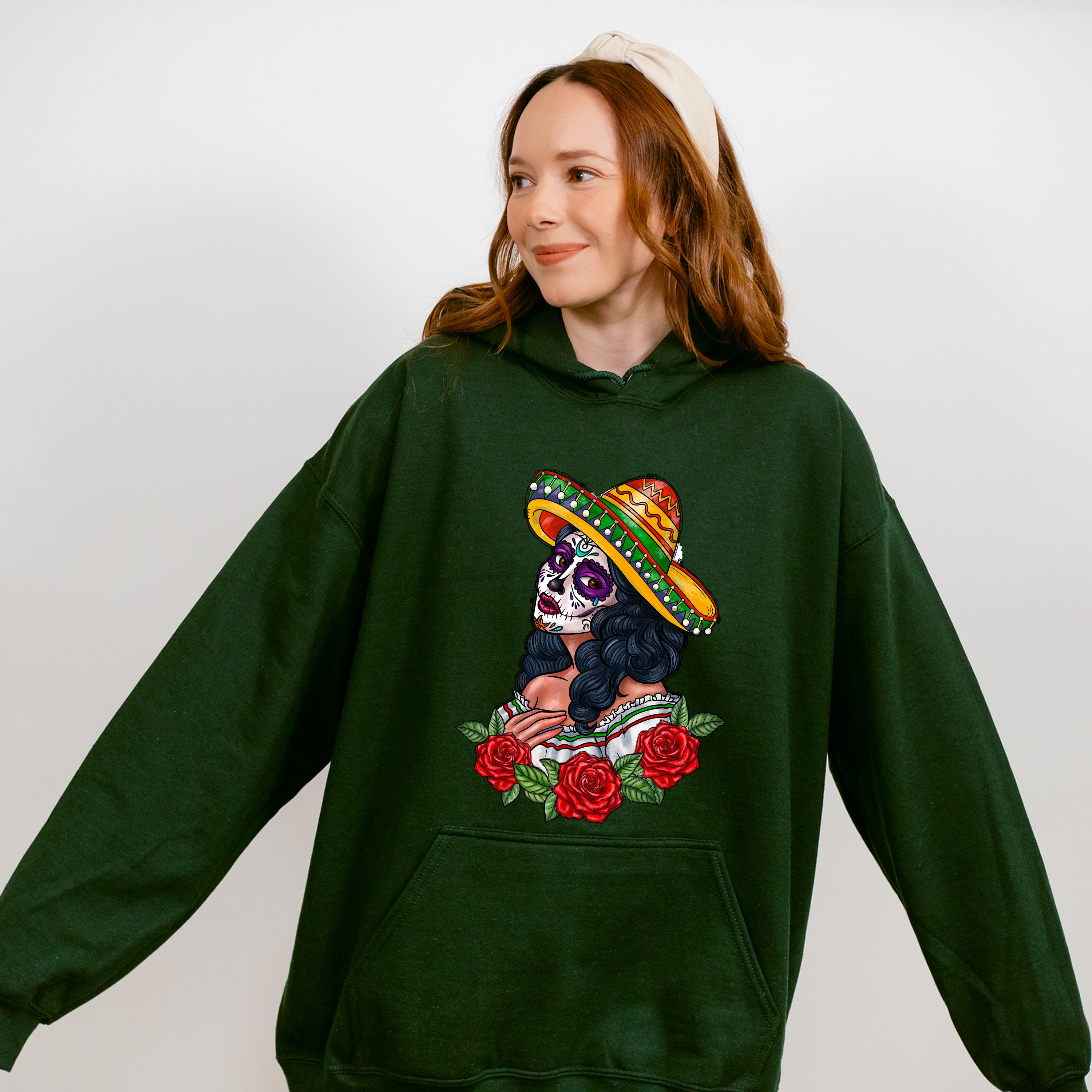 Girl Cinco De Mayo Unisex Crewneck T-Shirt Sweatshirt Hoodie