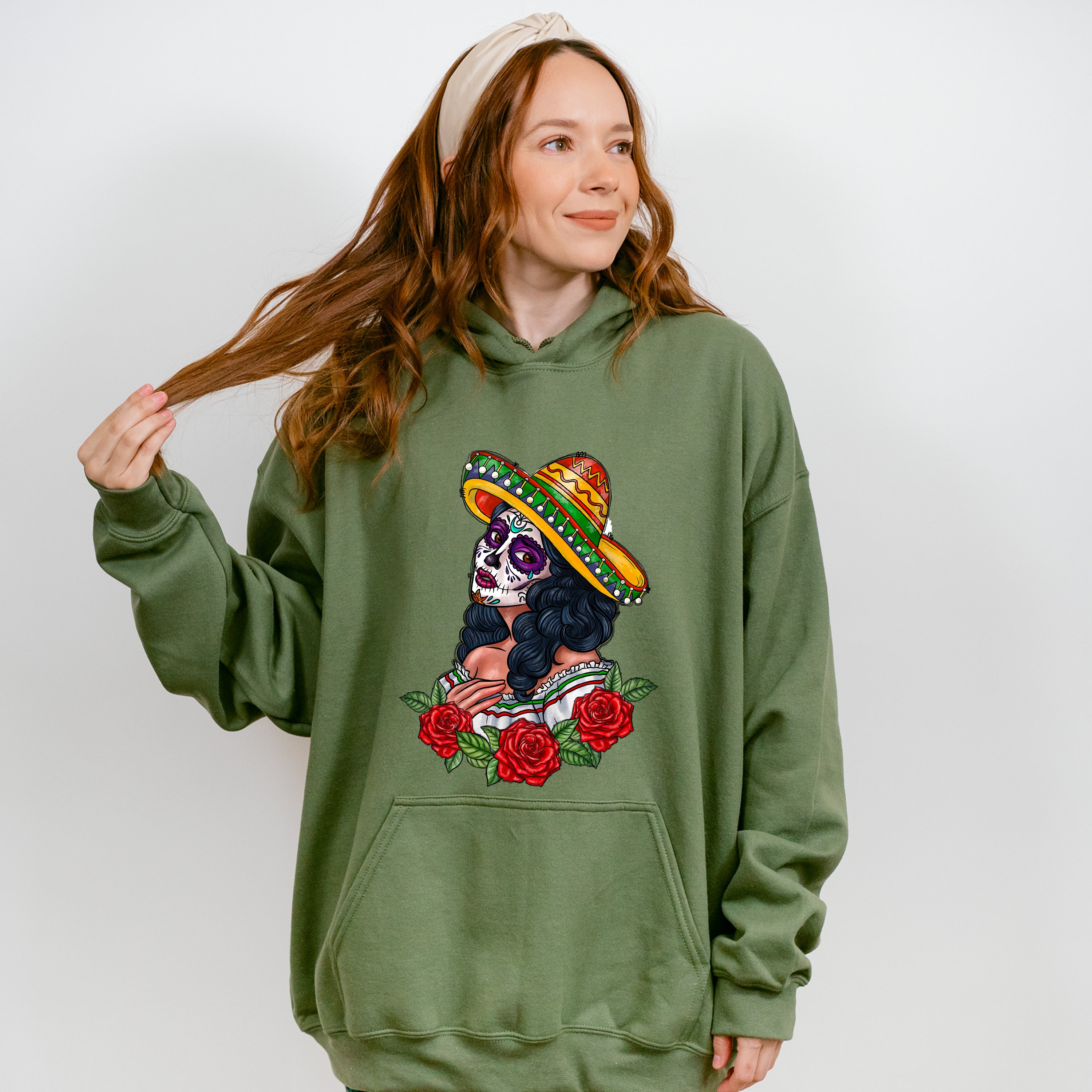 Girl Cinco De Mayo Unisex Crewneck T-Shirt Sweatshirt Hoodie