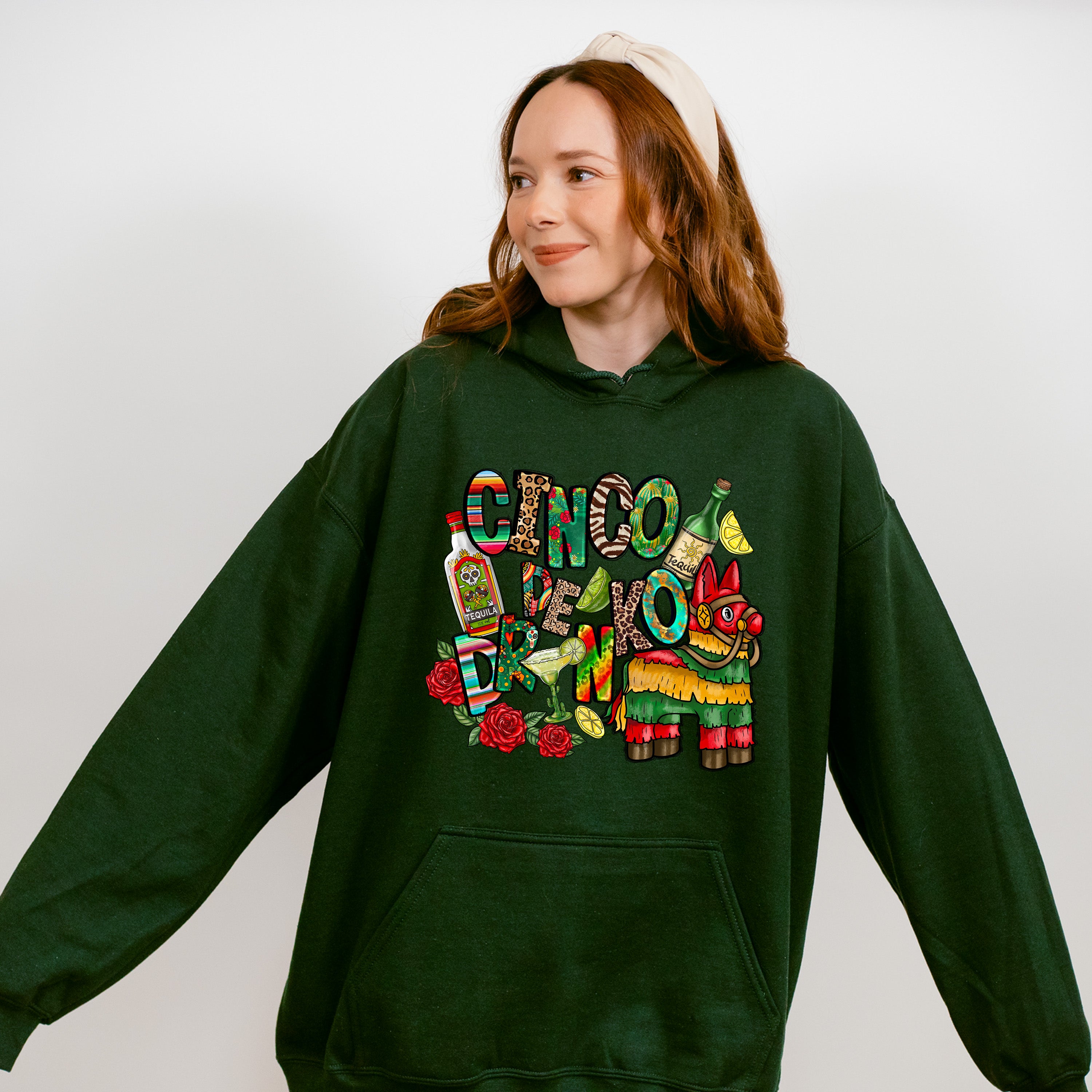 Cinco De Drinko Piñata Cinco De Mayo Unisex Crewneck T-Shirt Sweatshirt Hoodie