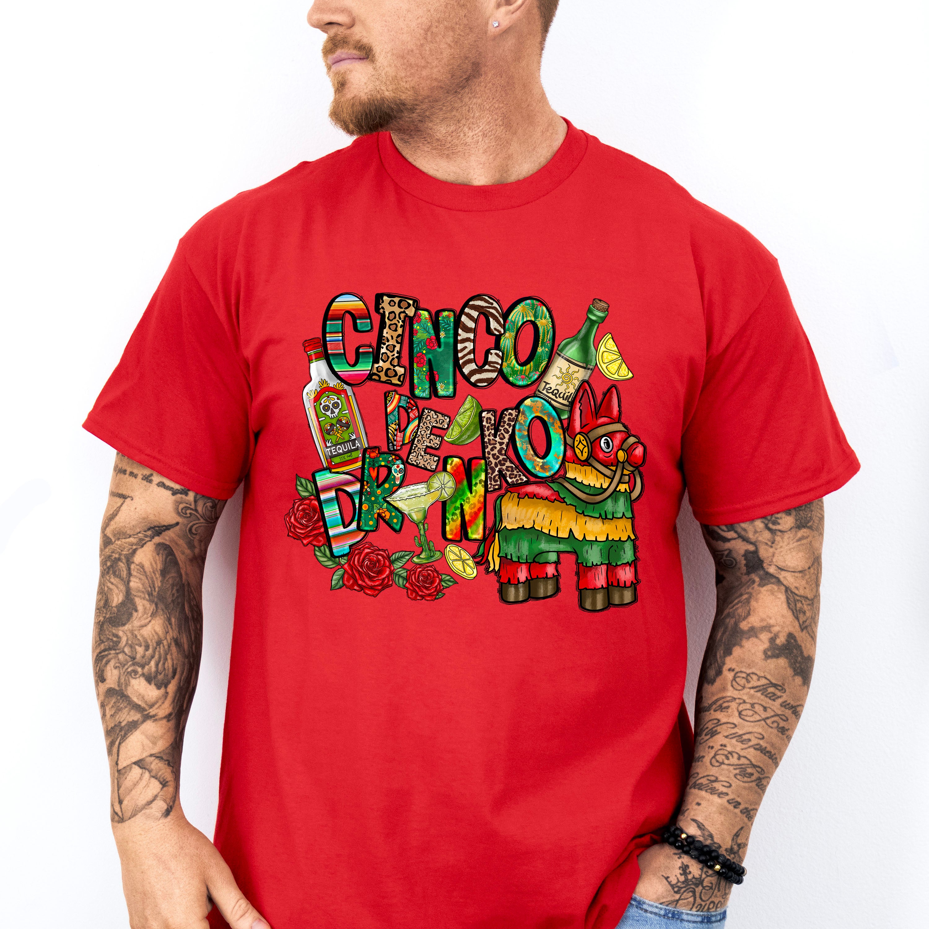 Cinco De Drinko Piñata Cinco De Mayo Unisex Crewneck T-Shirt Sweatshirt Hoodie