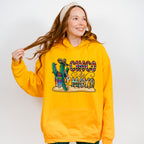 Cactus And Guitar Cinco De Mayo Unisex Crewneck T-Shirt Sweatshirt Hoodie