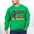 Cactus And Guitar Cinco De Mayo Unisex Crewneck T-Shirt Sweatshirt Hoodie
