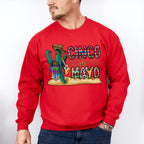 Cactus And Guitar Cinco De Mayo Unisex Crewneck T-Shirt Sweatshirt Hoodie