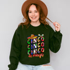 Sombrero And Maracas Cinco De Mayo Unisex Crewneck T-Shirt Sweatshirt Hoodie