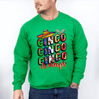 Sombrero And Maracas Cinco De Mayo Unisex Crewneck T-Shirt Sweatshirt Hoodie