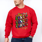 Sombrero And Maracas Cinco De Mayo Unisex Crewneck T-Shirt Sweatshirt Hoodie