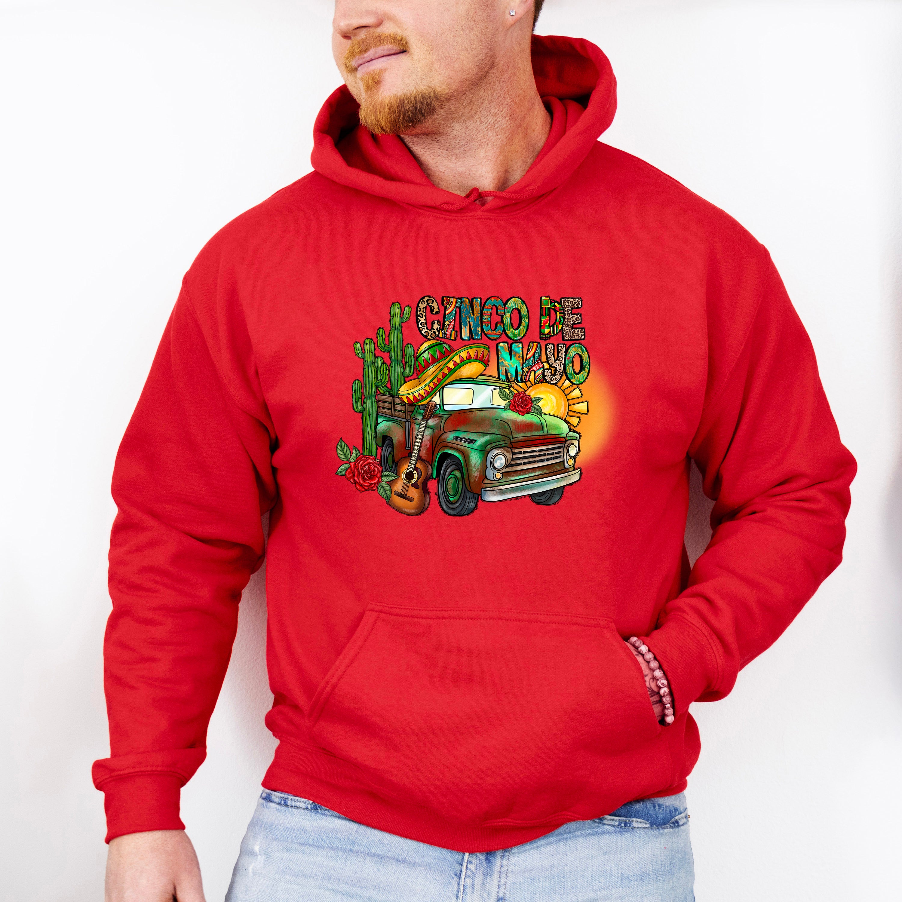 Charro Truck Cinco De Mayo Unisex Crewneck T-Shirt Sweatshirt Hoodie