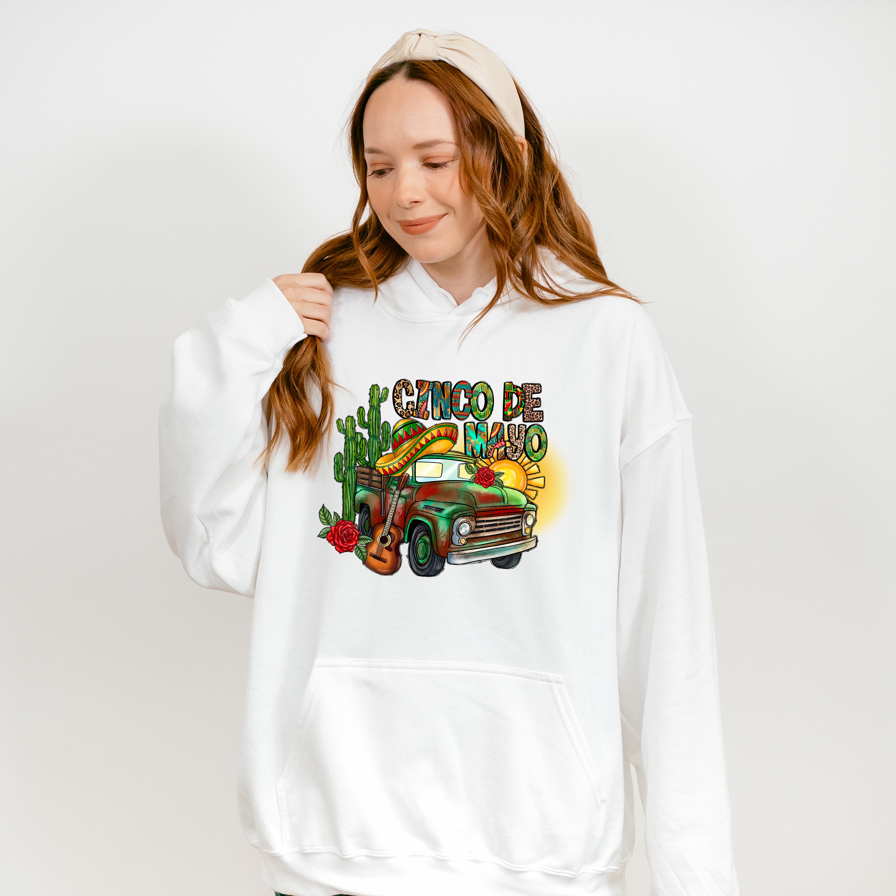 Charro Truck Cinco De Mayo Unisex Crewneck T-Shirt Sweatshirt Hoodie