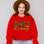 Sombrero Fiesta Cinco De Mayo Unisex Crewneck T-Shirt Sweatshirt Hoodie