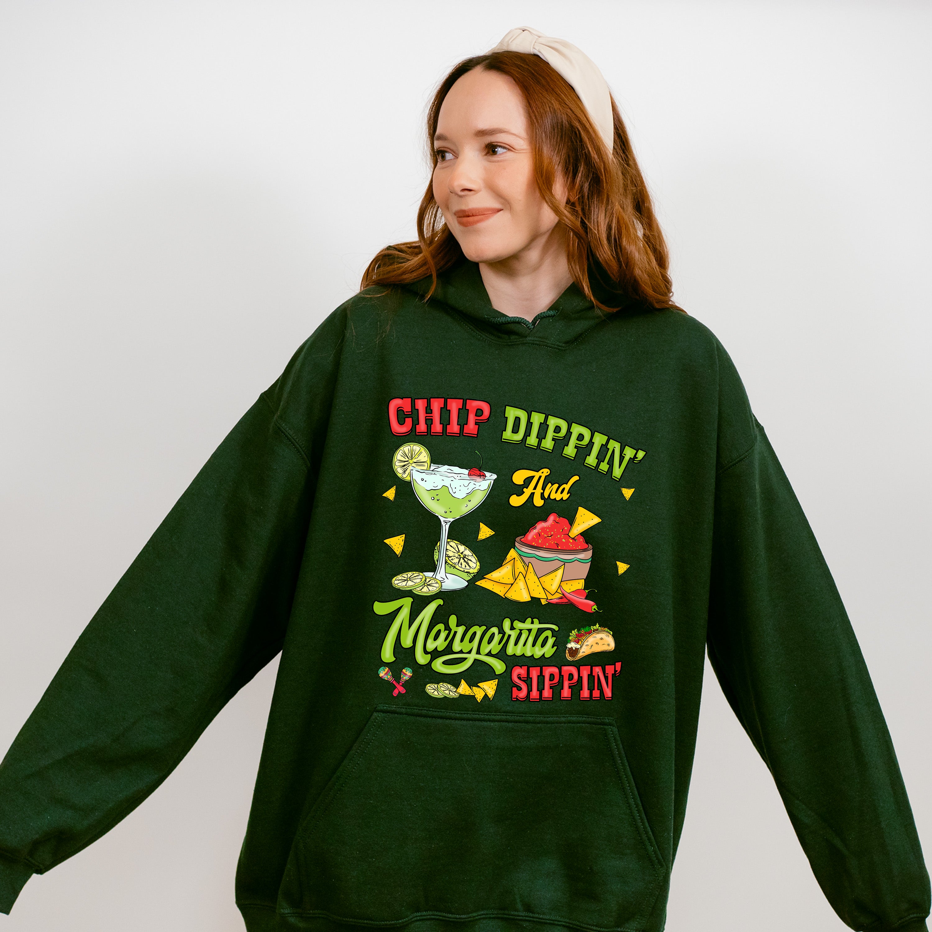 Chip Dippin Margarita Sippin Cinco De Mayo Unisex Crewneck T-Shirt Sweatshirt Hoodie
