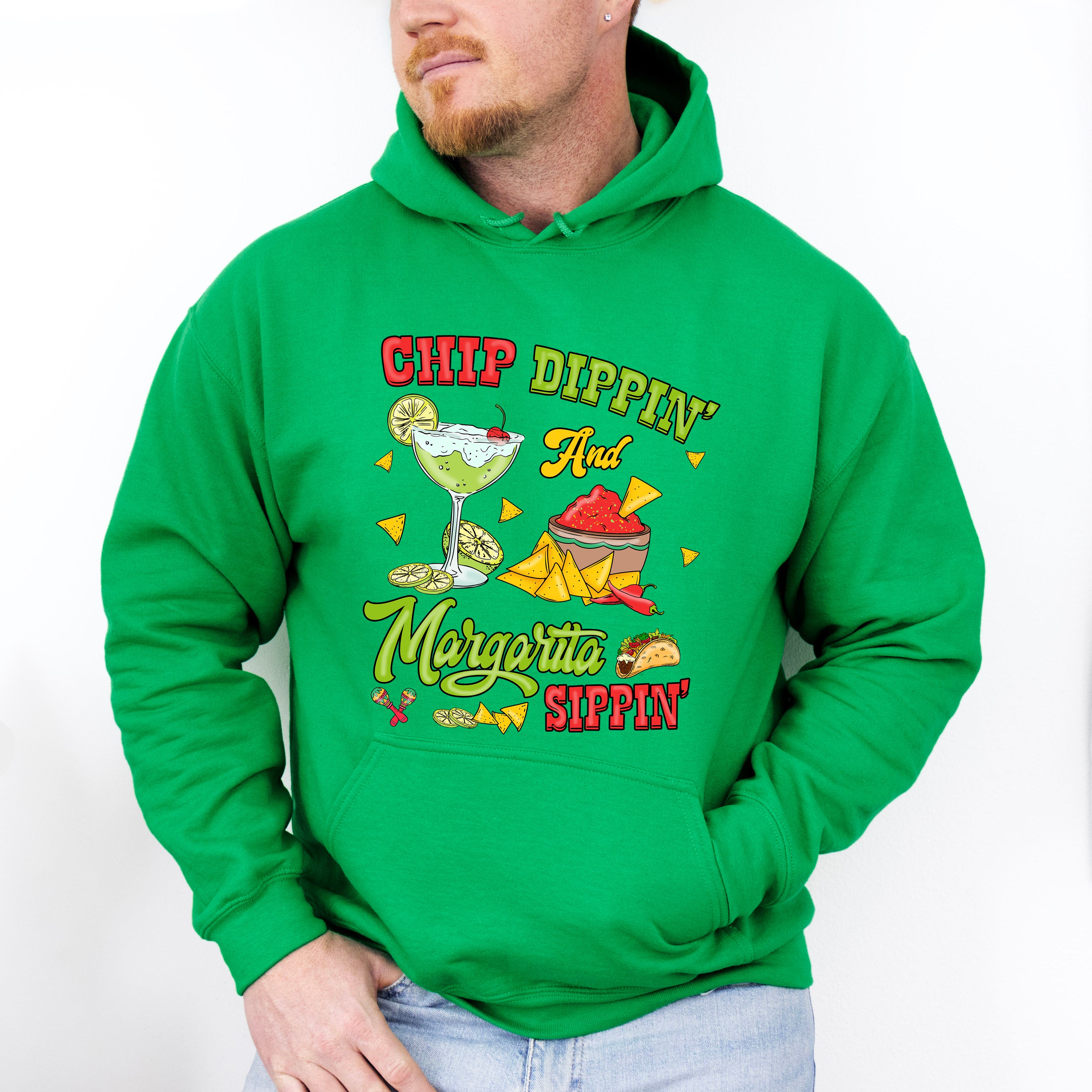 Chip Dippin Margarita Sippin Cinco De Mayo Unisex Crewneck T-Shirt Sweatshirt Hoodie