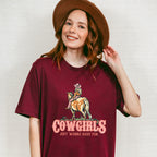 Cowgirls Just Want To Have Fun Western Theme T-shirt, Hoodie, Sweatshirt