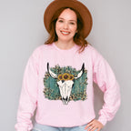 Cow Skull Western Theme T-shirt, Hoodie, Sweatshirt