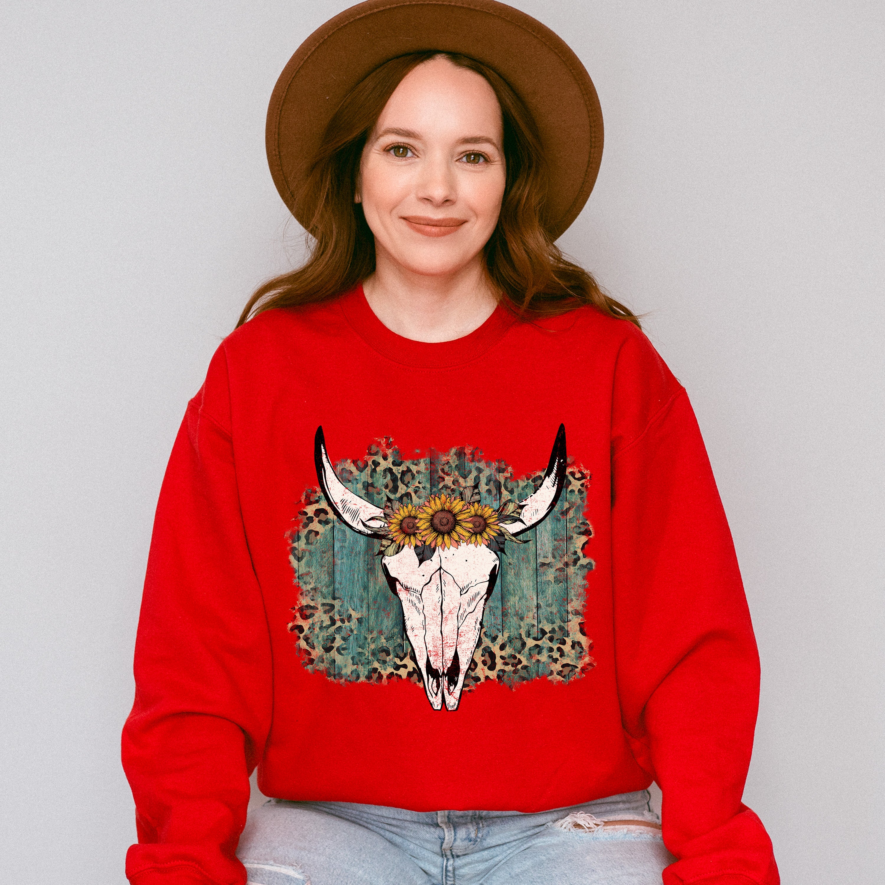Cow Skull Western Theme T-shirt, Hoodie, Sweatshirt