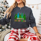 Merry Christmas Trees Design - Christmas Unisex Crewneck T-Shirt Sweatshirt Hoodie