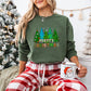 Merry Christmas Trees Design - Christmas Unisex Crewneck T-Shirt Sweatshirt Hoodie