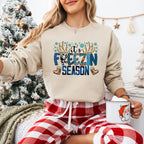 It's Freezin Season Design - Christmas Unisex Crewneck T-Shirt Sweatshirt Hoodie