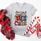 Have A Cup Of Cheer - Christmas Unisex Crewneck T-Shirt Sweatshirt Hoodie
