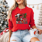 Ho Ho Heifer - Christmas Unisex Crewneck T-Shirt Sweatshirt Hoodie