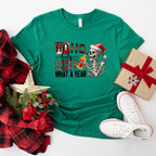 Ho Ho Holy Shit What A Year - Christmas Unisex Crewneck T-Shirt Sweatshirt Hoodie