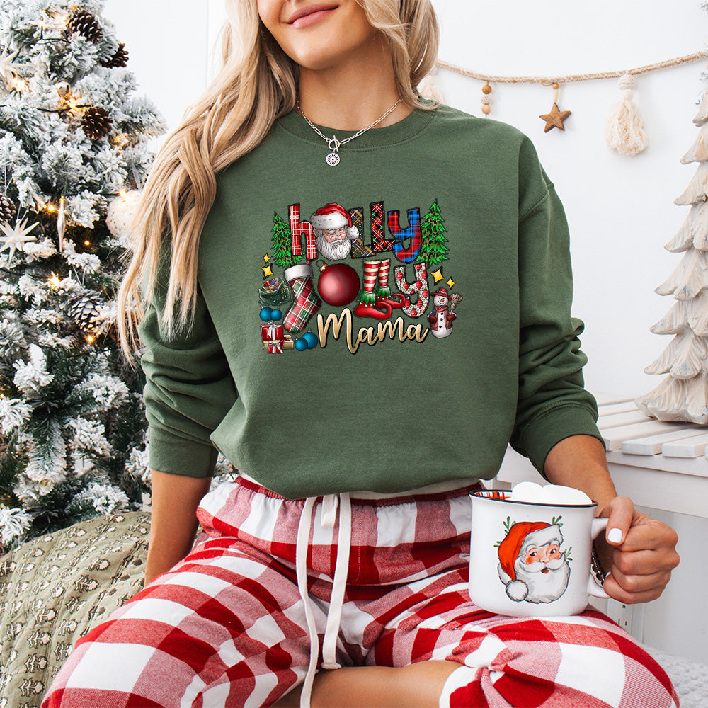 Holly Jolly Year - Christmas Unisex Crewneck T-Shirt Sweatshirt Hoodie