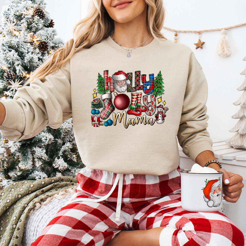Holly Jolly Year - Christmas Unisex Crewneck T-Shirt Sweatshirt Hoodie