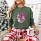 Pink Christmas Merry Christmas  Design - Christmas Unisex Crewneck T-Shirt Sweatshirt Hoodie