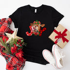 JOY Cow Design - Christmas Unisex Crewneck T-Shirt Sweatshirt Hoodie