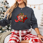 JOY Cow Design - Christmas Unisex Crewneck T-Shirt Sweatshirt Hoodie
