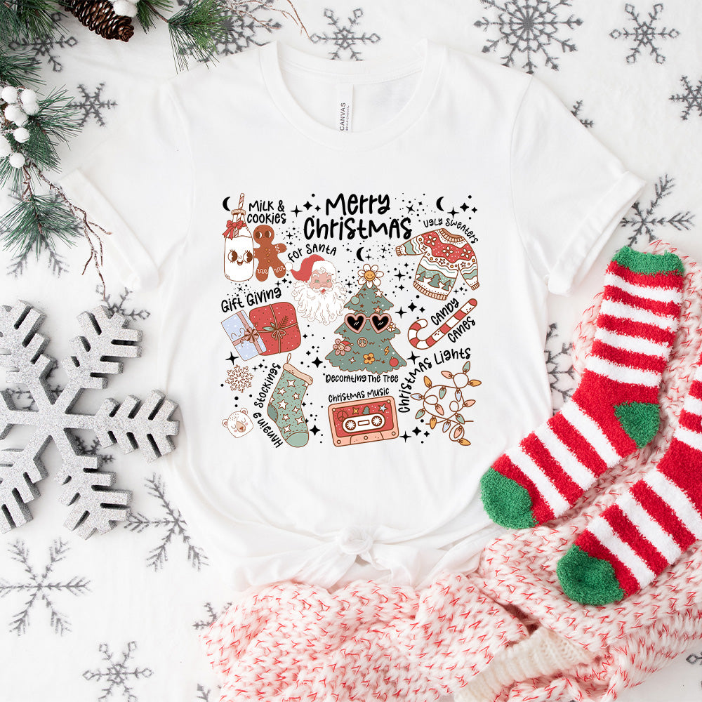 Merry Christmas Essentials Design - Christmas Unisex Crewneck T-Shirt Sweatshirt Hoodie