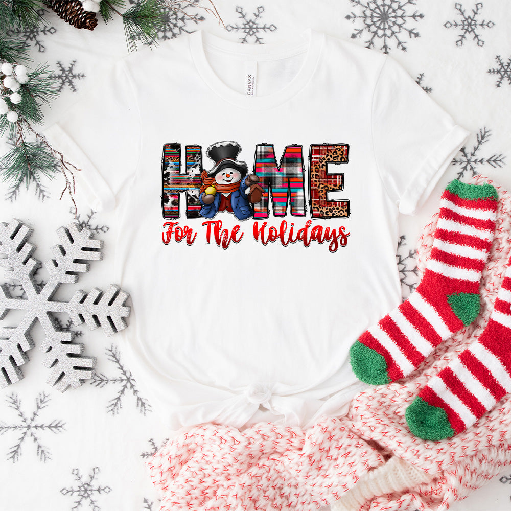 Home For The Holiday - Christmas Unisex Crewneck T-Shirt Sweatshirt Hoodie