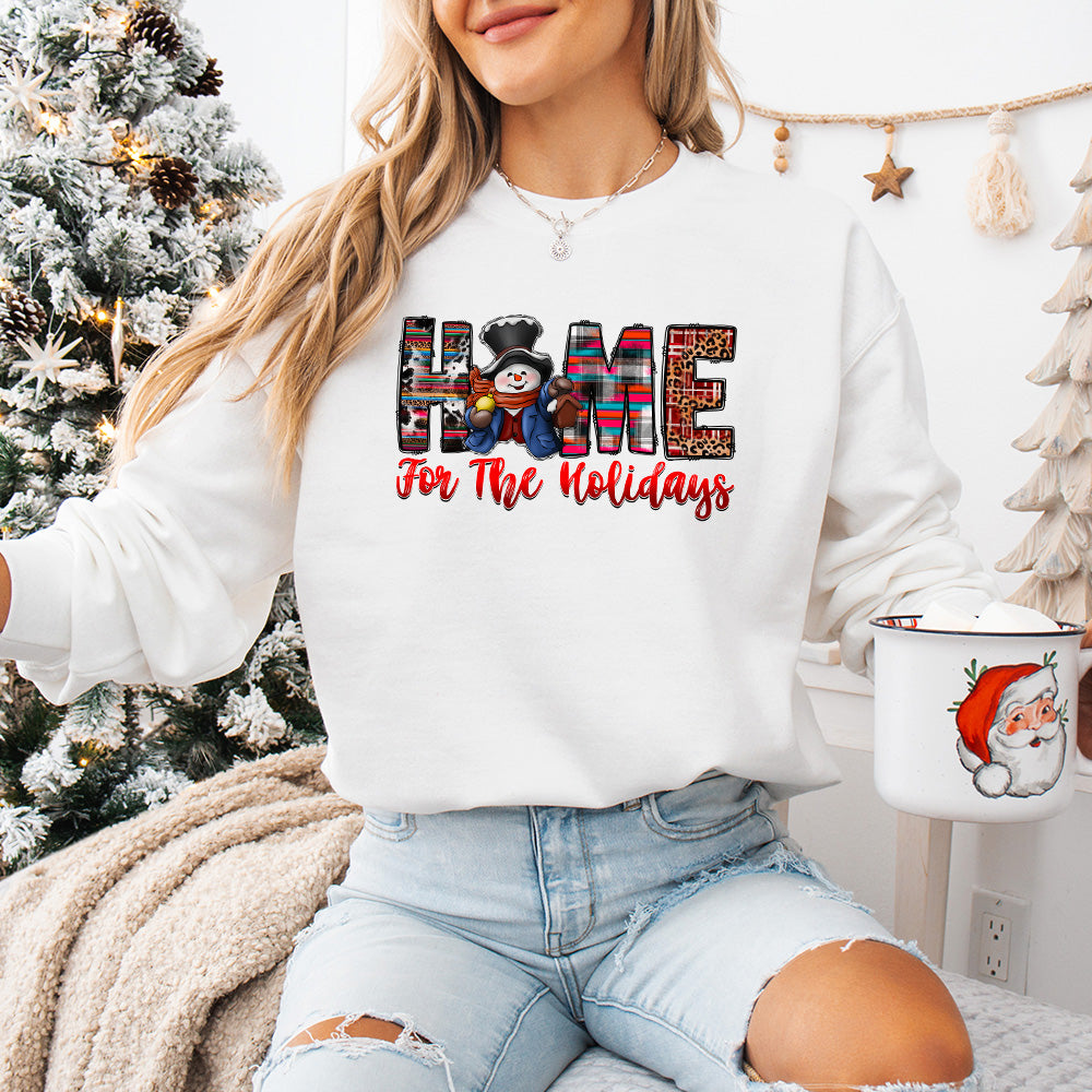 Home For The Holiday - Christmas Unisex Crewneck T-Shirt Sweatshirt Hoodie