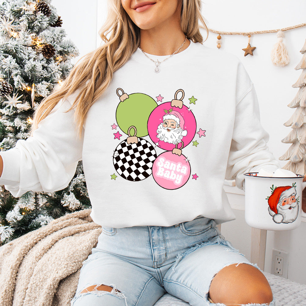 Santa Baby - Christmas Unisex Crewneck T-Shirt Sweatshirt Hoodie