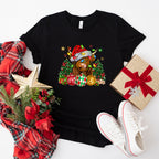 Christmas Tree Cattle Design - Christmas Unisex Crewneck T-Shirt Sweatshirt Hoodie