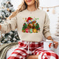 Christmas Tree Cattle Design - Christmas Unisex Crewneck T-Shirt Sweatshirt Hoodie