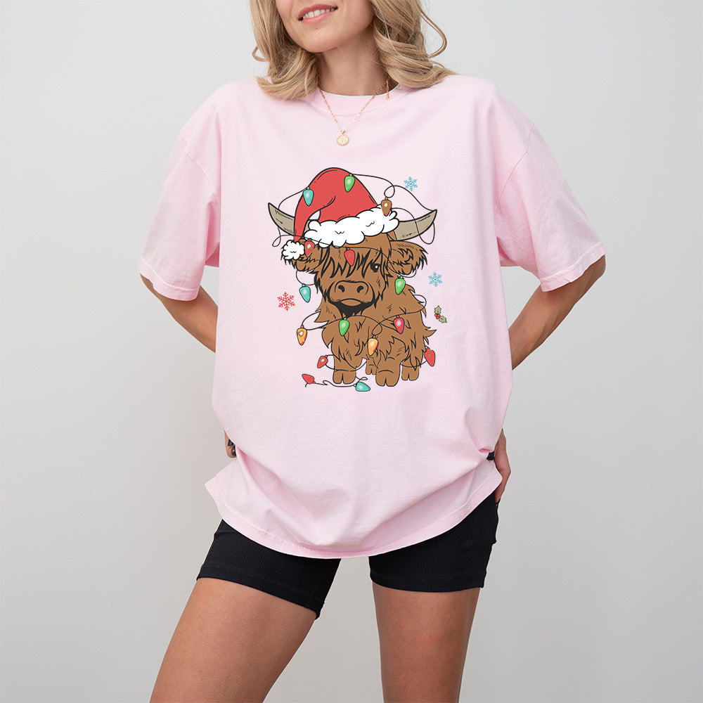 Cattle Design - Christmas Unisex Crewneck T-Shirt Sweatshirt Hoodie