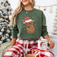 Cattle Design - Christmas Unisex Crewneck T-Shirt Sweatshirt Hoodie