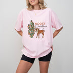 Mooey Christmas Cactus Design - Christmas Unisex Crewneck T-Shirt Sweatshirt Hoodie